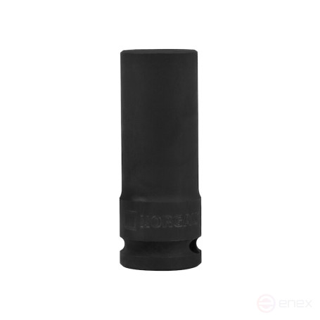 Головка ударная торцевая NORGAU Industrial шестигранная удлиненная 1/2", 19 мм, N19KL-19
