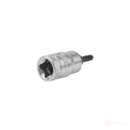 NORGAU Industrial socket head with TORX T10 screwdriver insert, 1/4" drive, N20ITB