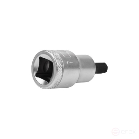 End head NORGAU Industrial with hexagon socket NX 1/2", 7 mm, N19IN-H