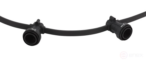 Garland ERA ERABL-K10 Outdoor Belt Light Set 10 m pitch 50 cm E27 Base