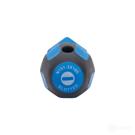 Отвертка шлицевая NORGAU Industrial 3х100 мм, N151