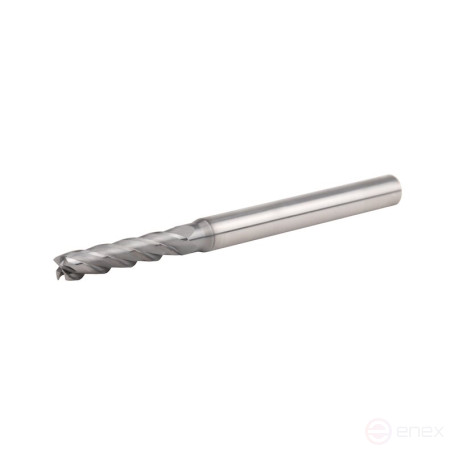 Universal end milling cutter NORGAU Industrial for metal 5x75 mm, Z4, VHM/AlCrSiN