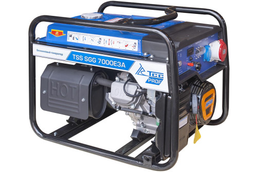 Gasoline generator 7 kw with AVR TSS SGG 7000E3A