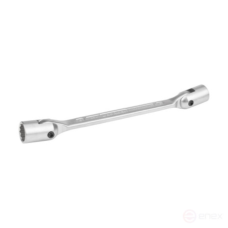 Ключ гаечный торцевой шарнирный двусторонний NORGAU Industrial 18x19, N34