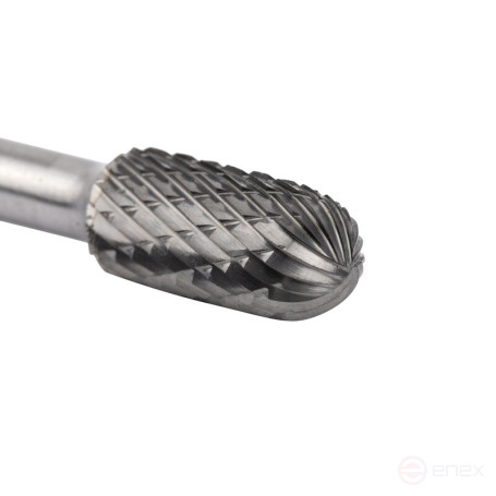 Набор борфрез твердосплавных NORGAU Industrial режущие головки 10-12 мм, DCM, 10 предметов