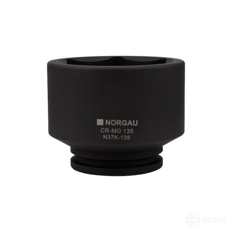 Головка торцевая ударная NORGAU Industrial шестигранная 1.1/2", 135 мм, N37K-135