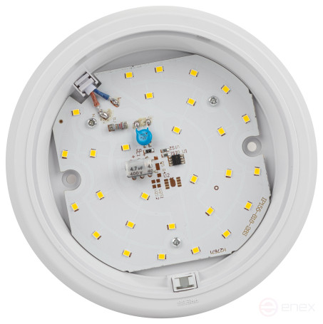 Светильник ЖКХ светодиодный ЭРА SPB-301-2-4K-05 IP40 5Вт 4000K D135 с акустическим датчиком круг накладной