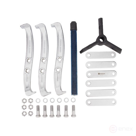 Съемник шарнирный NORGAU Industrial трехзахватный NUP35-7