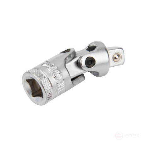 Set of hexagon socket heads NORGAU Industrial with accessories 1/2", 19 pieces, N1919-S1032 in a metal box