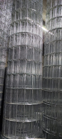 Galvanized welded mesh (in a roll) 50*25*1,6; 1,5*25, 4 roll