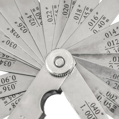 Set of probes NORGAU Industrial 0.05-1.0 mm (20 pieces)