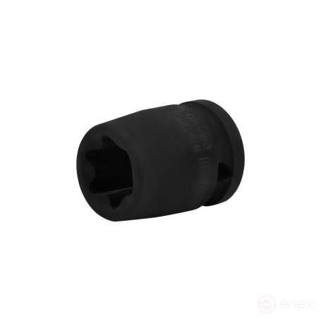 Головка ударная торцевая NORGAU Industrial 1/2″ для винтов с наружным TORX профилем 22, N19TXK