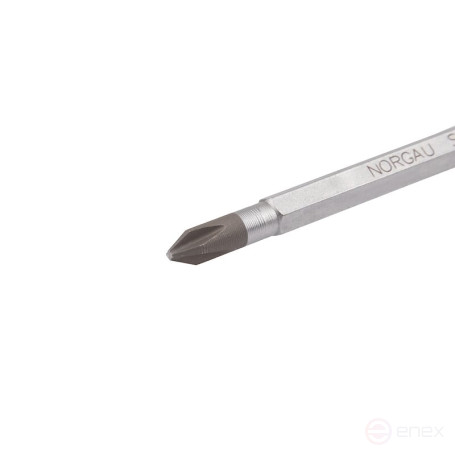 Отвертка крестовая NORGAU Industrial с ударным наконечником PH1, N161K