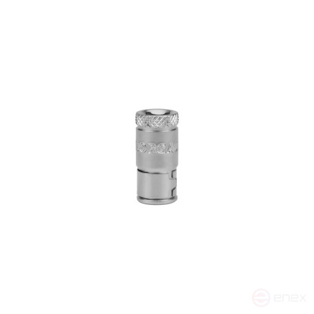 Переходник NORGAU Industrial с 1/4" квадрат на 1/4" внутренний шестигранник, 25 мм, N620