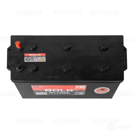 Аккумулятор BOLK Standart 230 А/ч L+(3) 518x274x237 C EN 1350 А