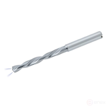 Сверло спиральное NORGAU industrial по металлу 4.8 мм, 5xD, VHM/ALTIN, INOX