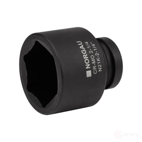 Головка торцевая ударная NORGAU Industrial шестигранная дюймовая 1", 2.1/4", N21K-2.1/4