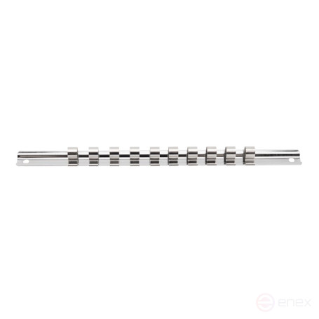 Рейка для десяти головок 3/8" NORGAU Industrial, 260 мм, NVHM30-10