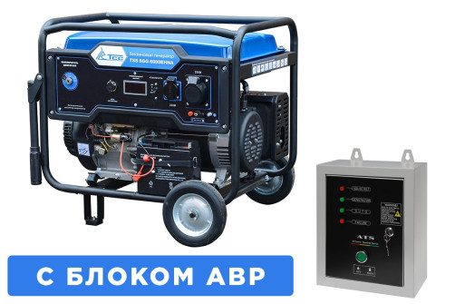 Gasoline generator 6 kw TSS SGG 6000EHNA with AVR