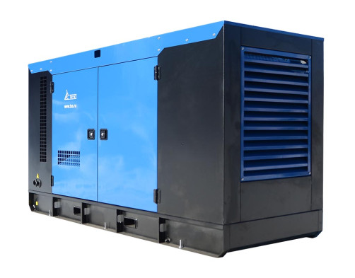 Diesel generator TSS AD-300S-T400 in a noise-proof casing with AVR