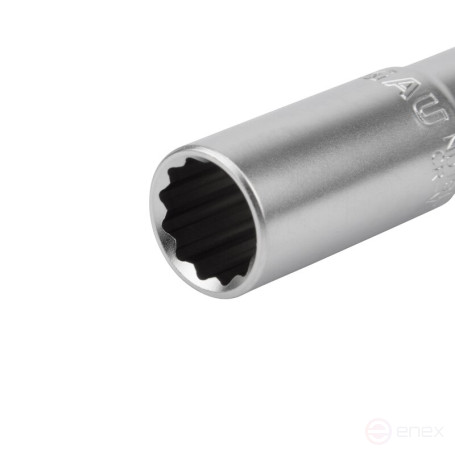 Головка 12-гранная торцевая NORGAU Industrial удлиненная 1/2", 17 мм, ND19L-17