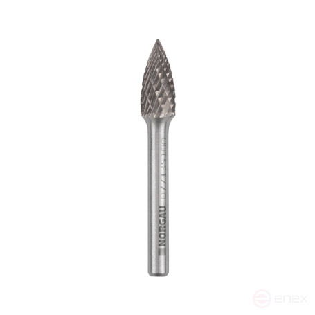 Borehole carbide NORGAU Industrial parabolic 10 mm, shape G, DCM