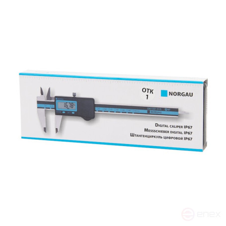 Штангенциркуль цифровой NORGAU Industrial 0-150 мм, NCD-1567