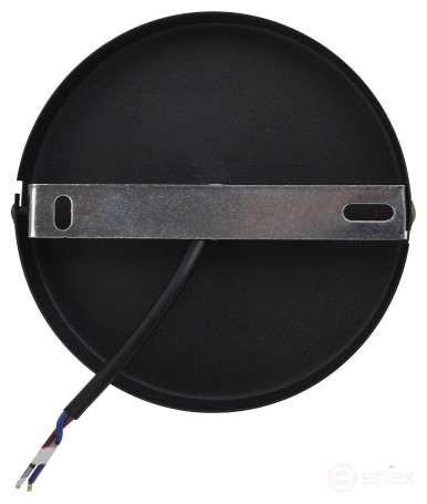 ERA PL2 BK/RC Pendant lamp for E27 lampshade height 200mm Suspension 780mm Black/copper