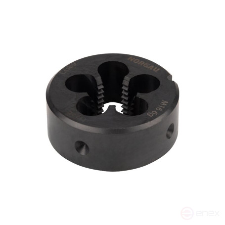 Плашка NORGAU Industrial по металлу M16, HSS-E/VAP