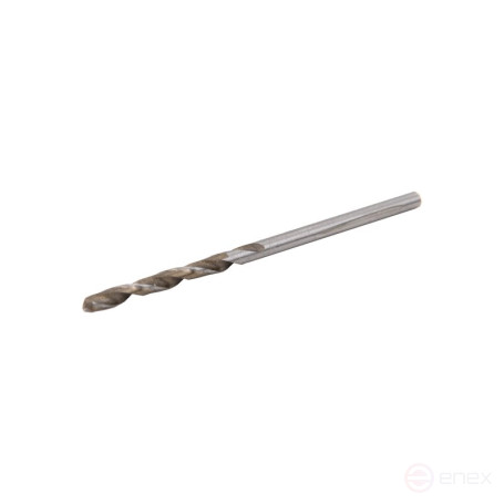 Spiral drill bit NORGAU industrial for metal 1.85 mm, Z2, HSS