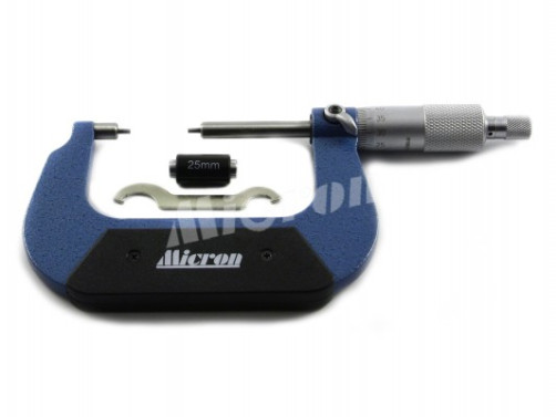 Micrometer with small measuring sponges MK - MP - 100 0.01 with calibration