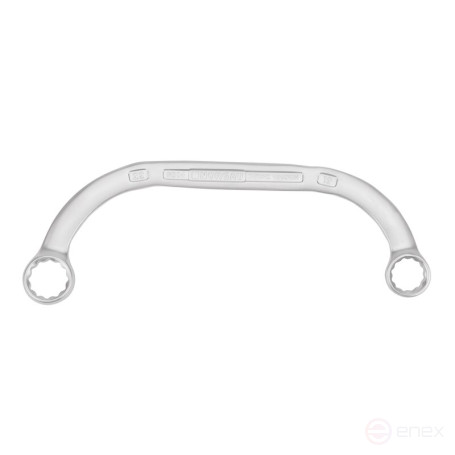 Ключ гаечный накидной двухсторонний NORGAU Industrial моторный 19x22 мм, N304-19x22