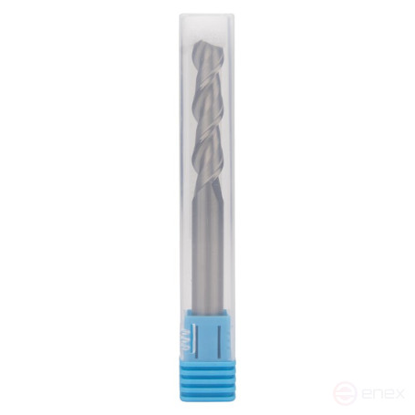 End mill NORGAU Industrial with elongated cutting part 10 mm, Z2, VHM