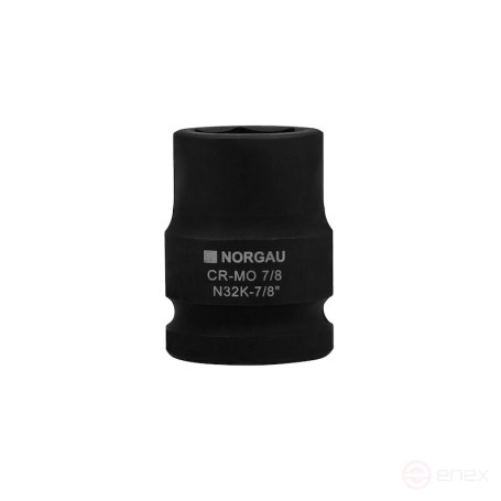 Головка торцевая ударная NORGAU Industrial шестигранная 3/4", 7/8", N32K-7/8