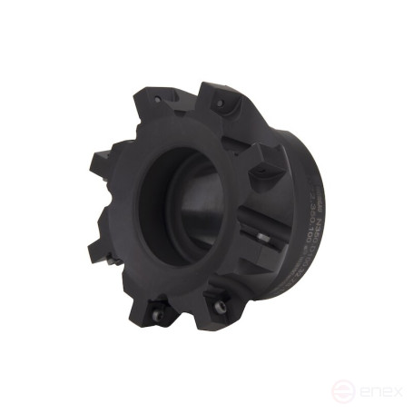 End mill with replaceable plates NORGAU Industrial N350.D100.32.Z8.14