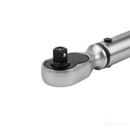 Ключ динамометрический NORGAU Industrial предельный с трещоткой 1/4", 5-25 Нм, NTW30-025RL