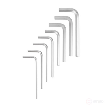 Набор ключей шестигранных NORGAU Industrial 3-14 мм, 8 предметов, N42-308