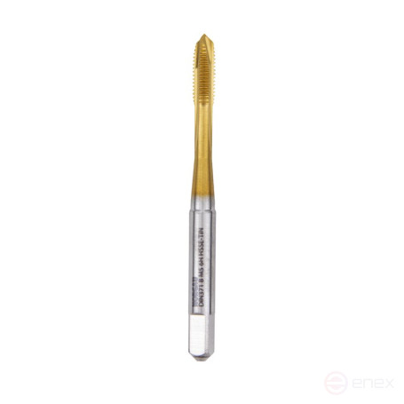 Метчик машинный NORGAU Industrial для сквозных отверстий М5, форма B, HSS-E/TIN