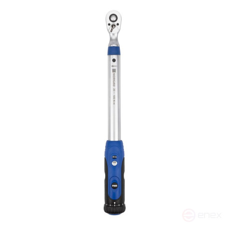 Torque wrench NORGAU Industrial limit with ratchet NTW23-010R, 20-100 Nm, 1/2"