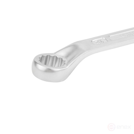 Ключ гаечный комбинированный NORGAU Industrial изогнутый 12 мм, N7B-12