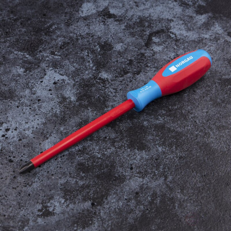 Отвертка диэлектрическая NORGAU Industrial PHILLIPS PH 3x150, N170
