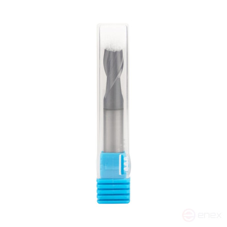 End mill NORGAU Industrial spherical 8 mm, Z2, VHM/AlCrSiN