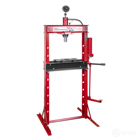 Hydraulic press 20t with pressure gauge, foot drive ARNEZI R7109108