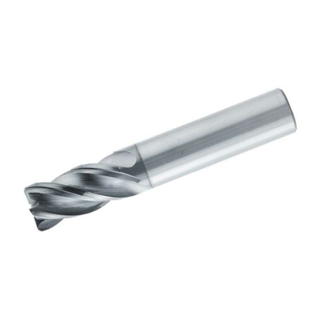 End mill NORGAU Industrial high-performance 16 mm, R0.5, Z4, VHM/TiAlN