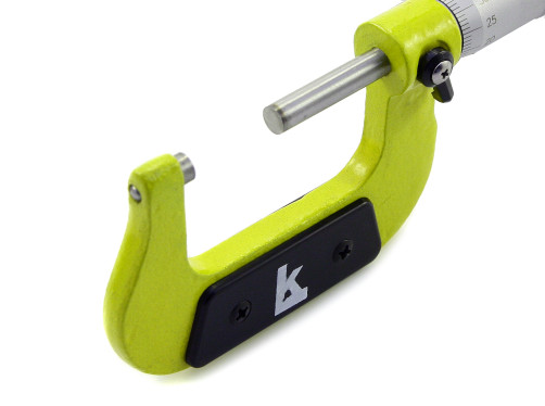Micrometer MK-200 0.01 KLB yellow. bracket