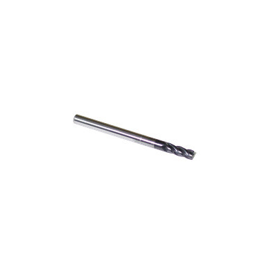 End milling cutter with c/x f 3.0x8x28 mm z=3 tv. alloy VK8 (2220-0171)