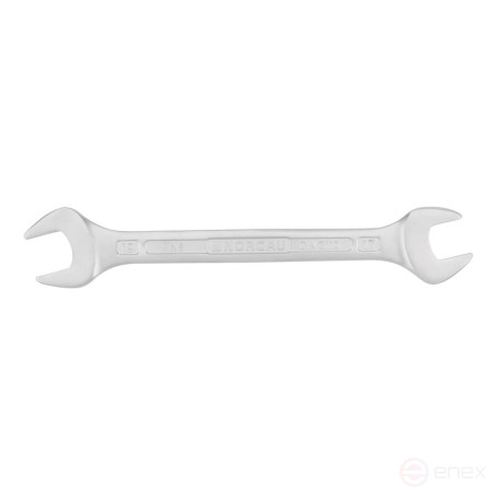 Ключ гаечный рожковый NORGAU Industrial двусторонний 17х19 мм, N6-17х19