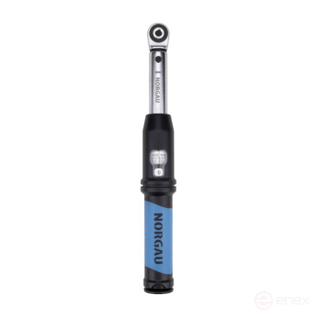 Ключ динамометрический предельный NORGAU Industrial с переставным квадратом 1/4", 5-25 Нм, NTW40-002RL