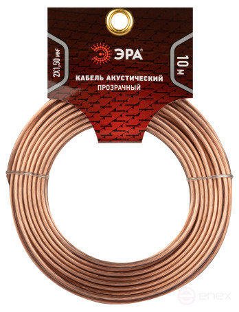 A-150-S-10 ERA Speaker cable 2x1.50 mm2 transparent, 10 m