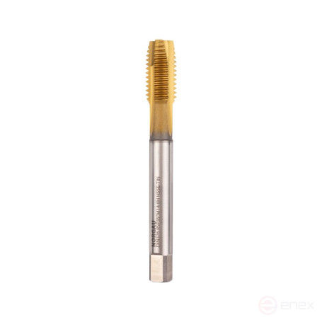Метчик машинный NORGAU Industrial для сквозных отверстий M14, форма B, HSS-E/TIN